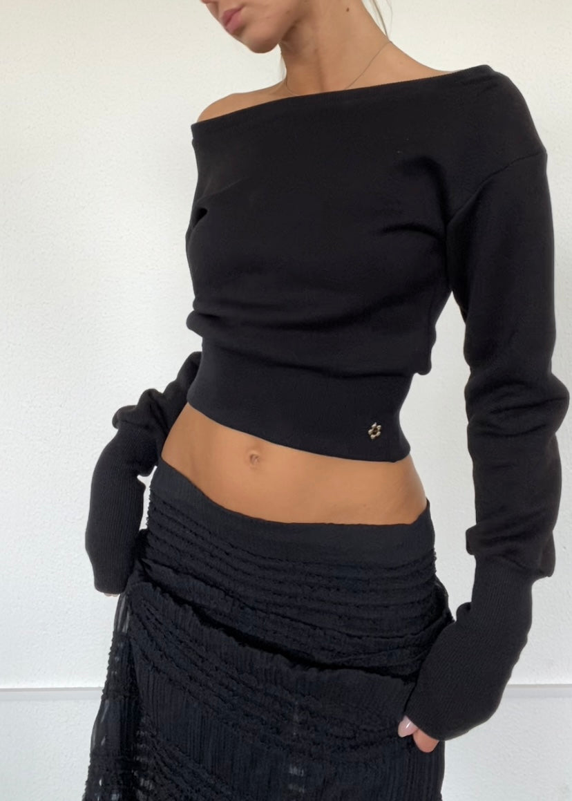 Black Softie jumper✿